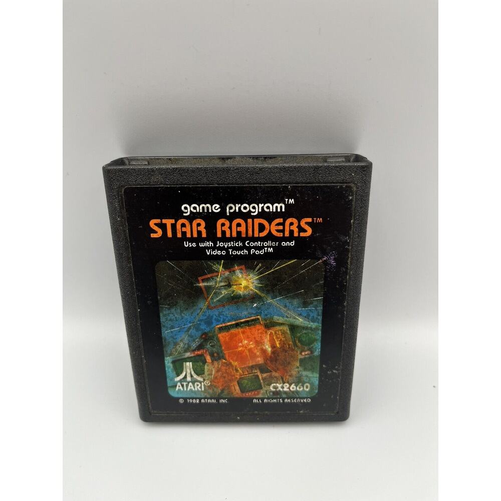 Atari 2600 Cartridge Only - Star Raiders